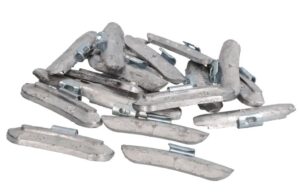 Afbalancerings klodser 45g - 50stk