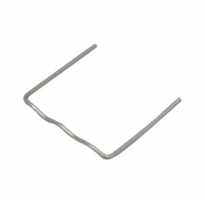 Flade svejseklammer 0,6 mm til plastreparation – 100 stk.