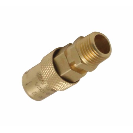 Overtryksventil 1/4" til kompressor - Billede 2