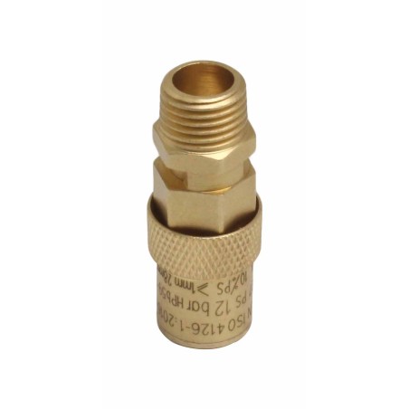 Overtryksventil 1/4" til kompressor - Billede 4