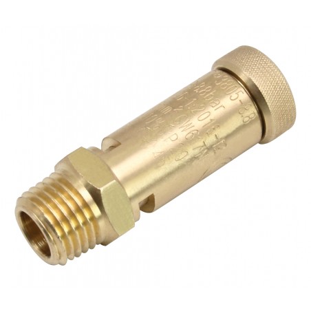 Overtryksventil 1/4" til kompressor - Billede 4