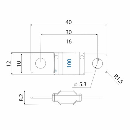 MIDI Sikring 100A - Billede 6