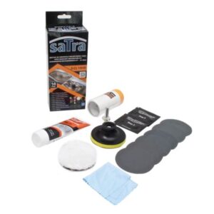 Forlygte poleringssæt / headlight restoration kit – 14 dele