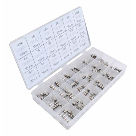 Glassikringssæt 5x20 mm – 180 dele - Billede 2