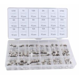 Glassikringssæt 5x20 mm – 180 dele