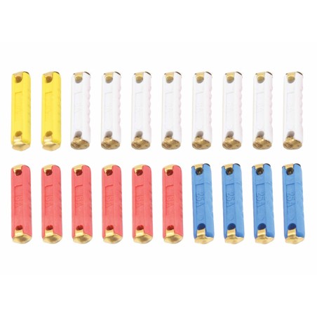 GBC bilsikringssæt 6x25 mm – 20 dele - Billede 2