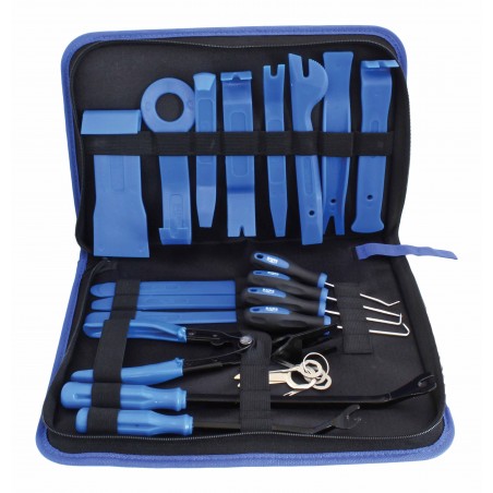 Interiør demonteringssæt til clips, paneler og stik