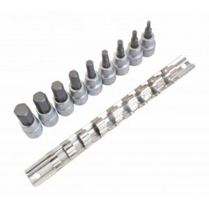 3/8" unbrako topbits i tommemål