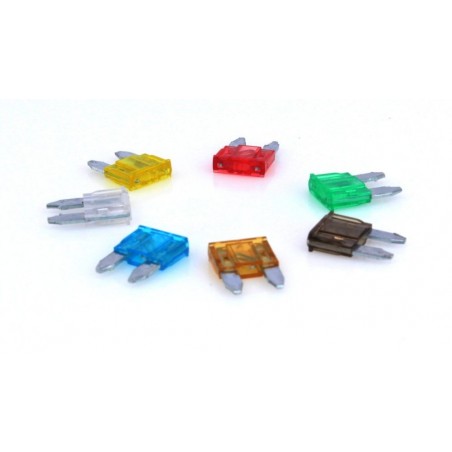 Mini fladsikringer 5A-30A til auto - Billede 3