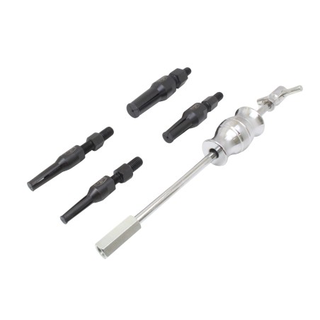 Indvendig lejeaftrækker med glidehammer – 4 adaptere - Billede 3