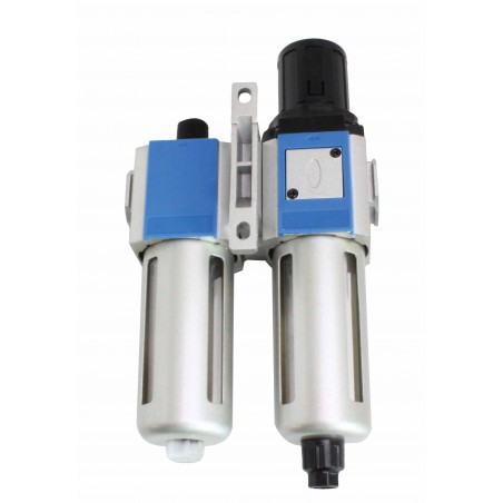 Trykluft filter/regulator med vandudskiller og smøring - Billede 3