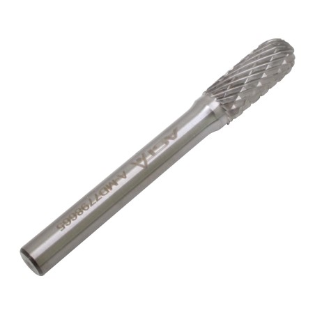 Hårdmetalfræser 8 x 65 mm – roterende fræser - Billede 3
