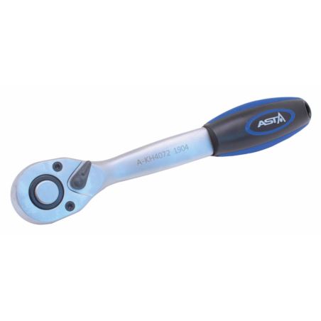 1/2" skraldenøgle 72T med buet greb - Billede 2