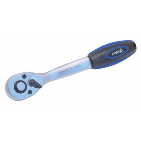 3/8" skraldenøgle 72T med buet greb - Billede 2