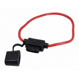Inline sikringsholder til bladsikringer – 28 cm