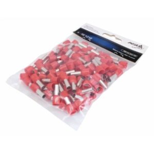 Kabelsko 10 mm² rød – 100 stk