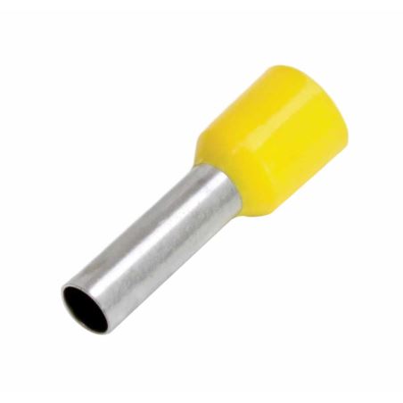 Isolerede kabelsko 6 mm² gul – 100 stk - Billede 2