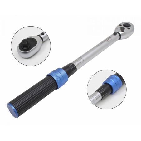3/8" momentnøgle med klikfunktion – 10-60 Nm - Billede 2