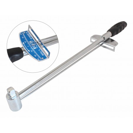 Analog momentnøgle med viser – 1/2"