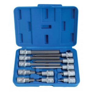 12 dele unbrako / Hex bit topsæt 1/2"
