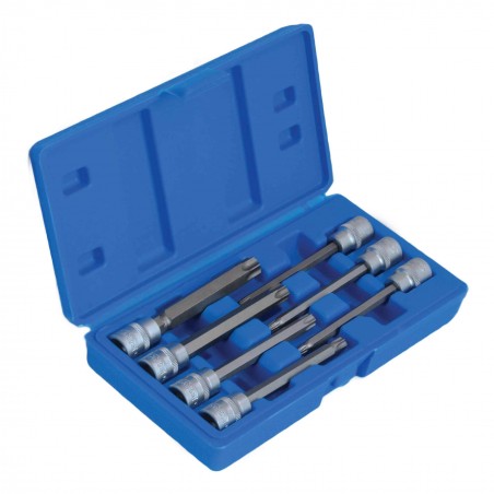 Lange Torx bit toppe 3/8" – T25 til T60 - Billede 2