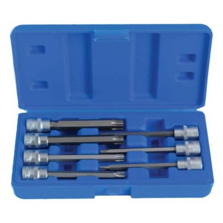 Lange Torx bit toppe 3/8" – T25 til T60