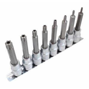 1/2" Torx bit-top sæt med hul