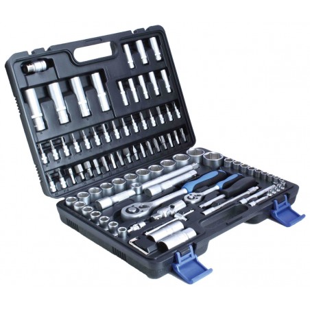 Topnøglesæt 94 dele – 1/4" og 1/2" - Billede 2