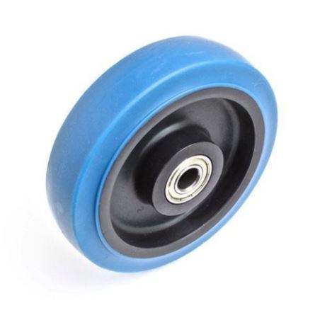 Transporthjul 125 mm TPR – 100 kg