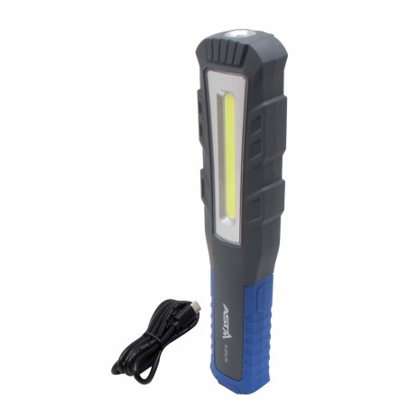 Genopladelig LED arbejdslampe 600 lumen med magnetfod - Billede 2