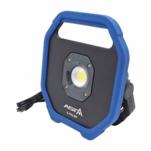Kraftig LED flood light med powerbank funktion