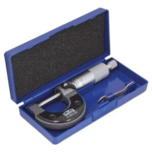 Metrisk mikrometer 0–25 mm