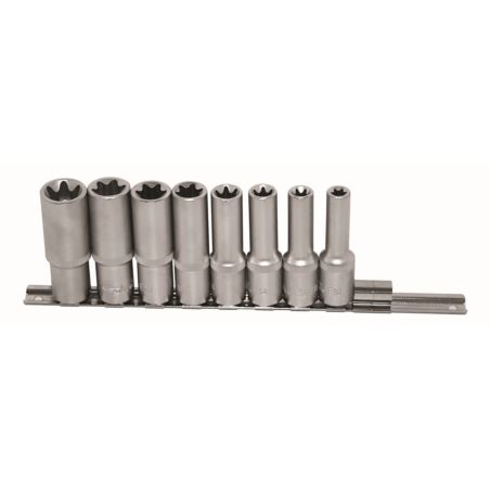 E-Torx topnøglesæt E10-E24 – 8 dele