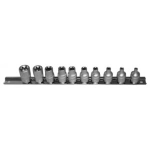 E-Torx topnøglesæt E4-E16 3/8" – 10 dele