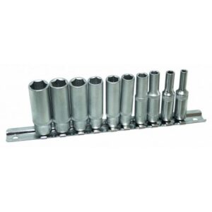 Lange 6-kant toppe 4-13 mm – 10 dele