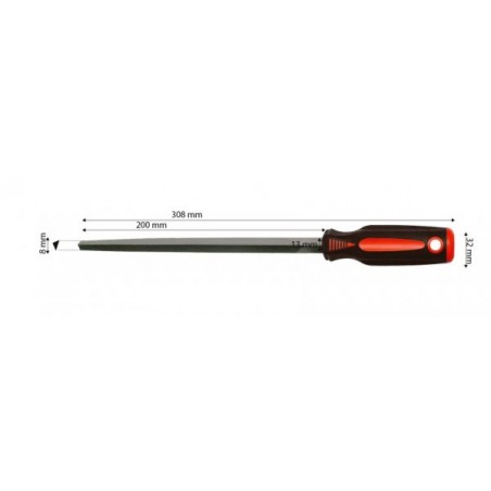Trekantfil 200 mm - Billede 2