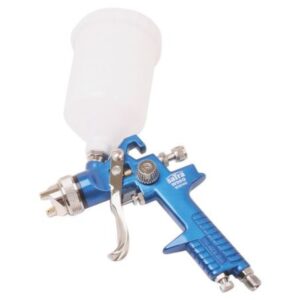 HVLP lakpistol 1,4 mm med 600 ml overkop