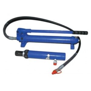 Hydraulisk pumpe- og cylindersæt 10 ton
