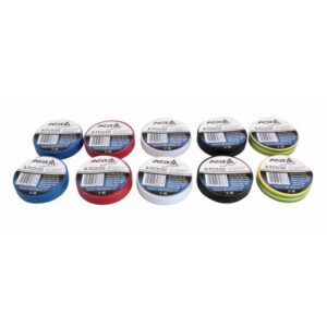 Isoleringstape PVC 12 mm – 10 ruller