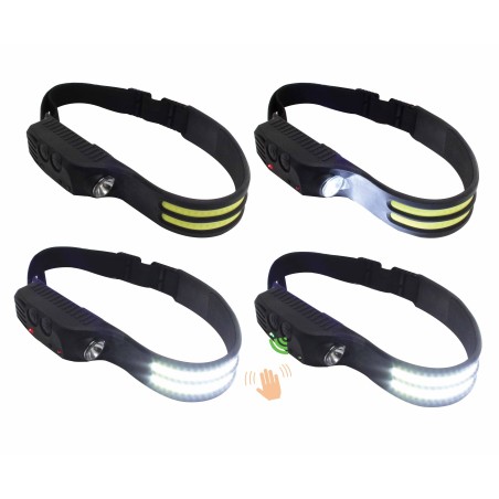Genopladelig pandelampe 350 lumen med bevægelsessensor - Billede 7