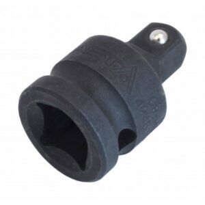 Slagfast adapter 1/2" til 3/8"