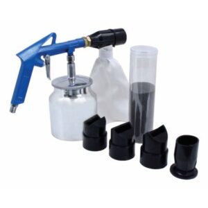 Sandblæsepistol med 850 ml beholder