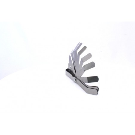Vinklet søgeblade 16 blade – 0,05 til 1,0 mm - Billede 3