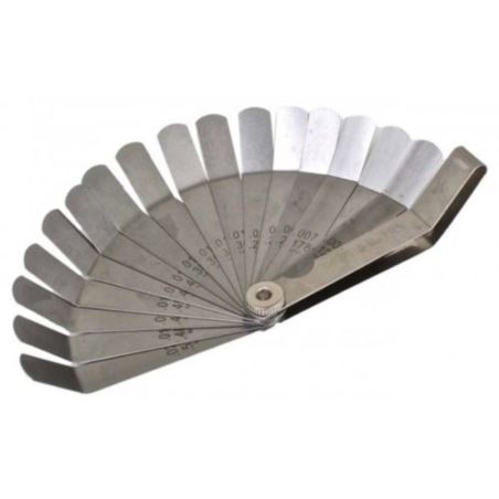 Vinklet søgeblade 16 blade – 0,05 til 1,0 mm