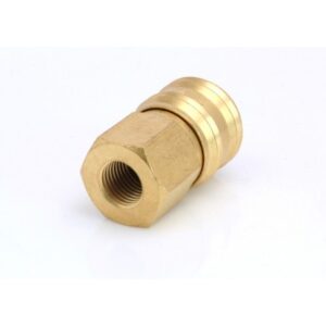 Trykluft kobling med 1/4” indvendigt gevind – messing