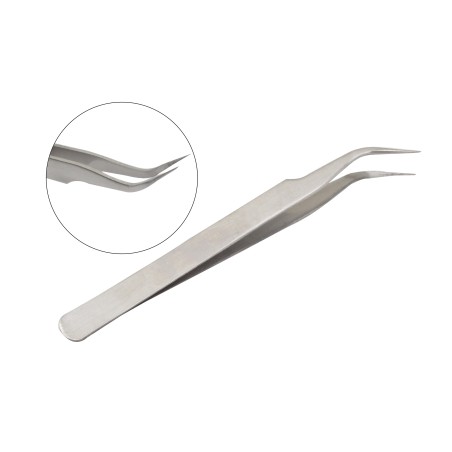 Præcisionspincet i rustfrit stål – 113 mm - Billede 2