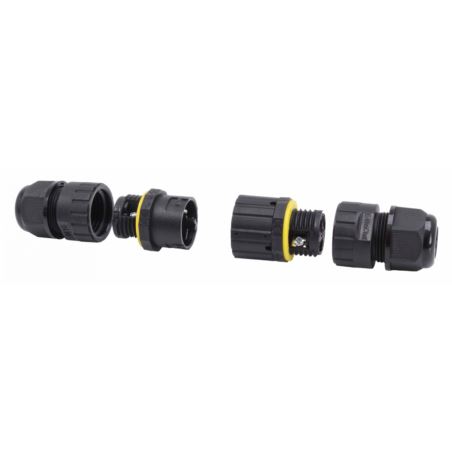 Vandtæt kabelsamler 3-polet IP68 – 0,5-1,5 mm² - Billede 2
