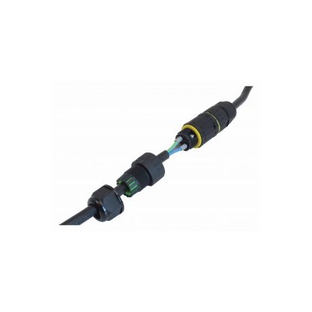 Vandtæt kabelsamler 3-polet IP68 – 0,5-1,5 mm² - Billede 3