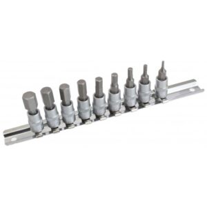HEX topnøglesæt 1/4" – 2-10 mm