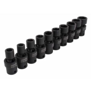 Slagfaste ledtoppe 10-19 mm – 10 dele